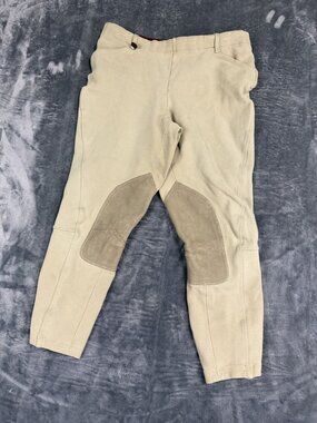 Ovation Brown Riding Breeches With Knee Patches E1170 32R